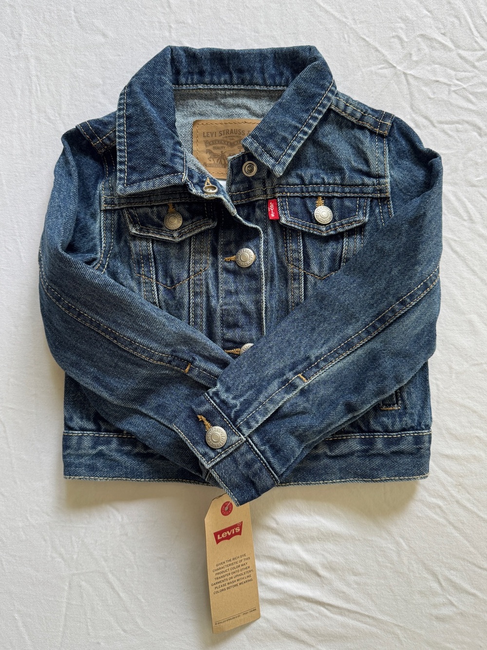 NWT Levi’s Denim Jacket, 24M